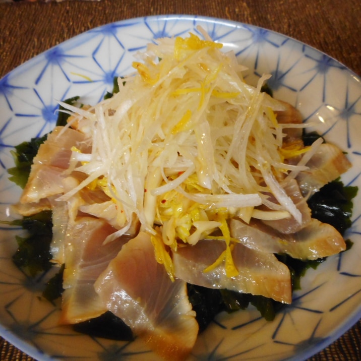 カンパチと白菜のゆず風味サラダ レシピ 作り方 By Mococo05 楽天レシピ カンパチと白菜のゆず風味サラダ レシピ 作り方 By Mococo05 楽天レシピ